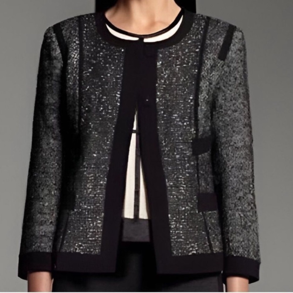 🎉HP 🏆 Narciso Rodriguez Design Nation Tweed Jacket